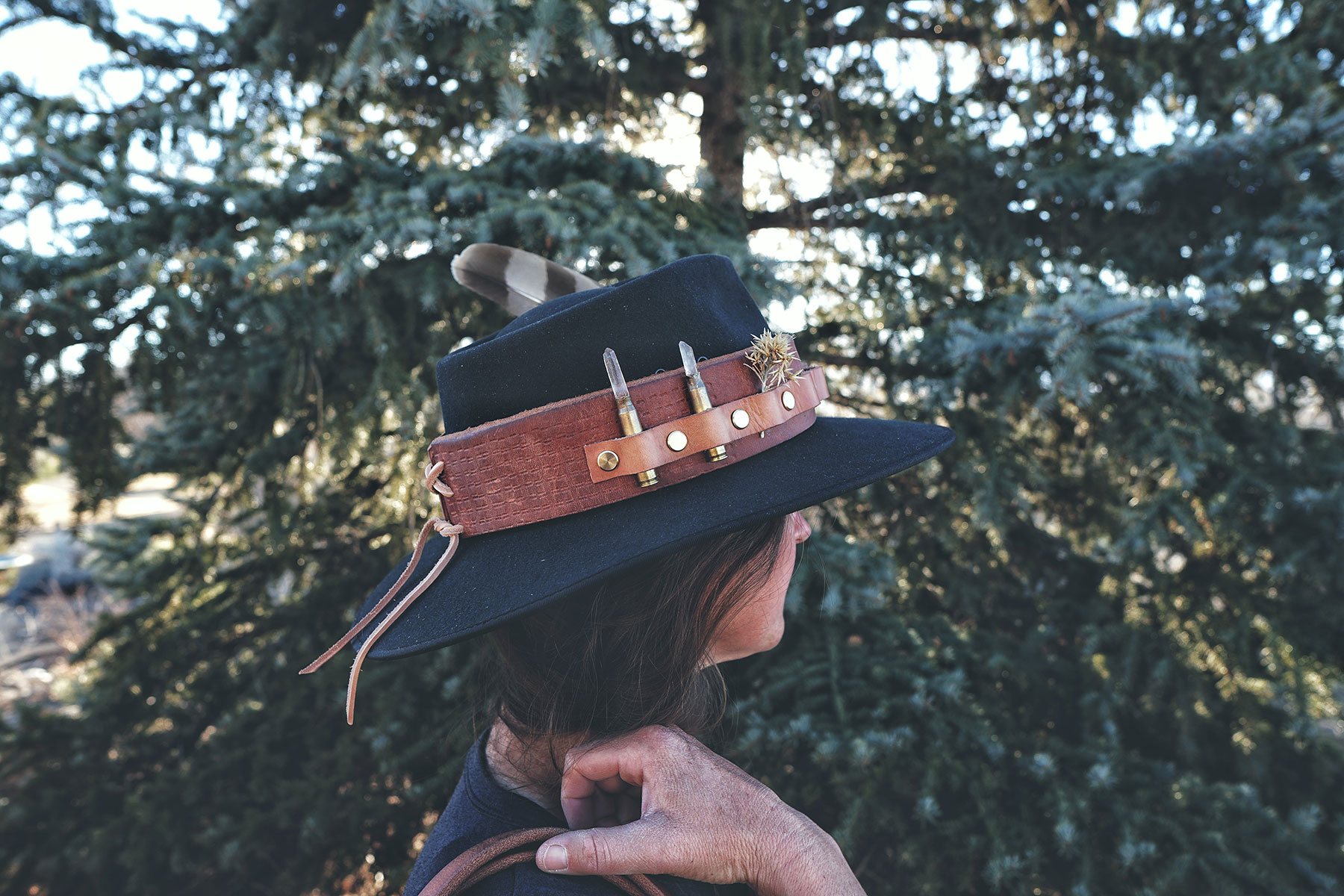 Upcycled Vintage Leather Hat Bands – Vanilla Fringe Boutique